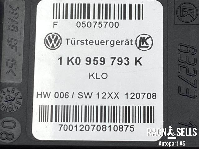 Ruteheis, kun motor, venstre foran til VW Tiguan 2007-2011 (Type I, Fase 1)  (5N0959701A|)