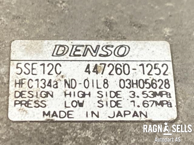 Aircondition kompressor til Toyota RAV4 2006-2009 (Type III, Fase 1) (447260-1252|)