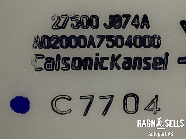 Varmeapparat betjening til Nissan X-Trail 2007-2014 (T31) (T31) (CALSONIC KANSEI|27500 J874A|A02000A7504000|)