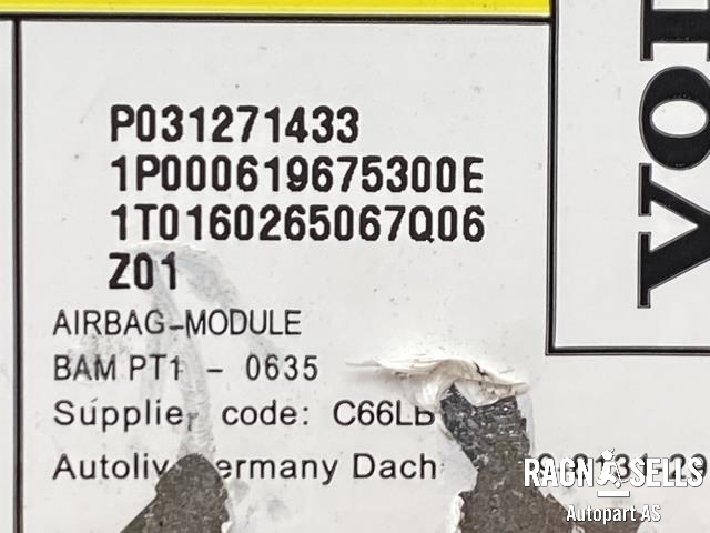 Airbag kne til Volvo V40 2012-2019  (31271433|P031271433|)