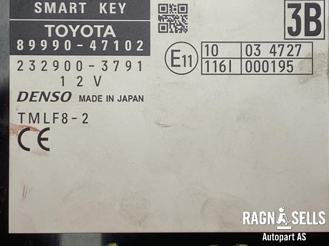 Styreenhet nøkkelfri/keyless til Toyota Prius +7 2012-2020 (Type III) (stasjonsvogn) (stasjonsvogn) (89990-47102|)