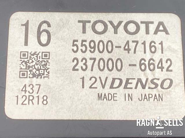 Varmeapparat betjening til Toyota Prius +7 2012-2020 (Type III) (stasjonsvogn) (stasjonsvogn) (DENSO|55900-47161|237000-6642|)