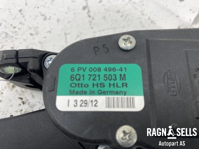 Pedal gass til VW Polo 2009-2014 (Type V, Fase 1)  (6Q1721503M|)