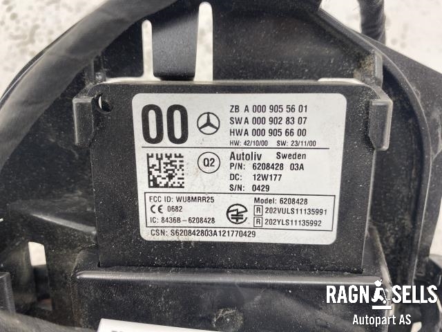 Sensor radar til Mercedes B-Klasse 2011-2018 (W246) (W246) (A0009055601|A0009028307|A0009056600)