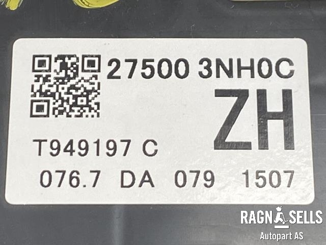 Varmeapparat betjening til Nissan Leaf 2011-2017 (Type I)  (275003NH0C|)