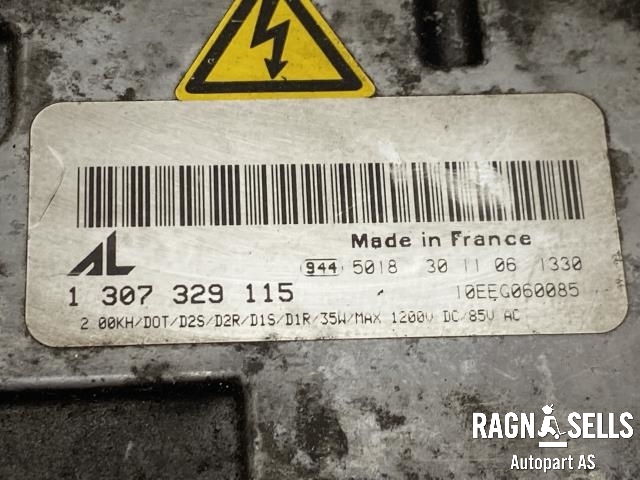 Styreenhet xenon/ballast til Audi A4 2004-2008 (Type III) (B7) (B7) (AL|10EEG060085|1 307 329 115|)