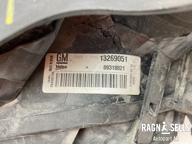 Baklykt høyre til Opel Corsa D 2006-2014  (1222535||93190951)