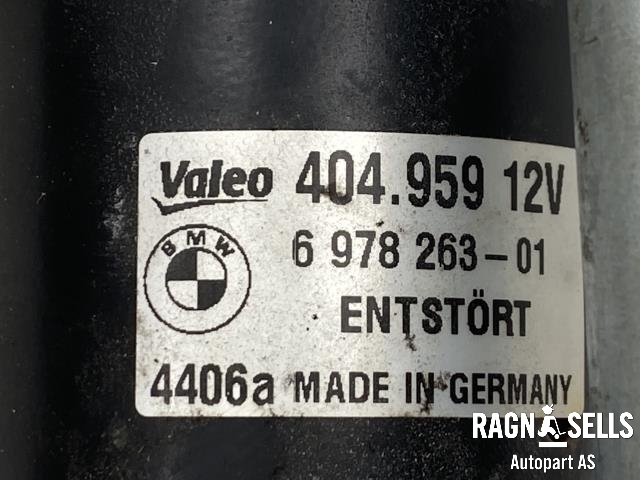 Viskermotor frontrute komplett m/overføring til BMW 3-Serie 2005-2011 (E90/E91/E92/E93) (E90/E91/E92/E93) (61 61 7 161 711|6 978 263|)