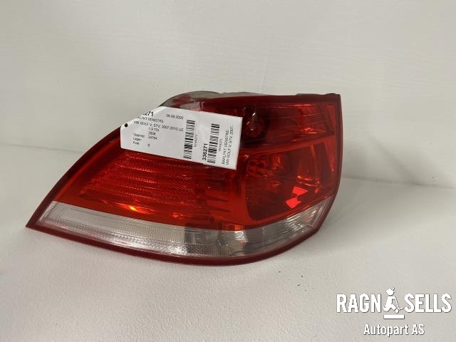 Baklykt venstre til VW Golf V, STV 2007-2010 (JETTA) (JETTA) (1K9945095|)