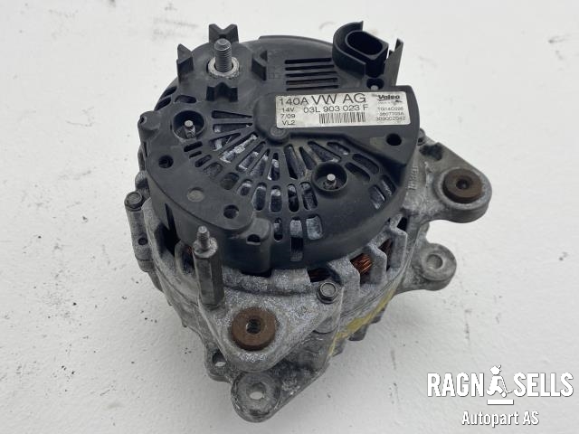 Dynamo diesel til VW Golf, Plus/Cross 2009-2013 (Fase 2)  (VALEO|03L903023F|03L903023FX|06F903023A|06F903023AX|06F903023C|06F903023CX|06F903023F|06F903023FX|06F903023H|06F903023HX|)