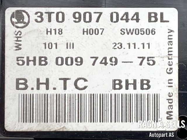Varmeapparat betjening til Škoda Octavia 2009-2013 (Type II, Fase 2)  (3T0907044BL|)