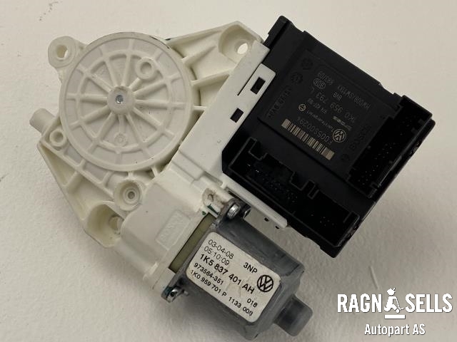 Ruteheis, kun motor, venstre foran til VW Golf V, STV, 2007-2010 (JETTA) (JETTA) (1K5837401AH)