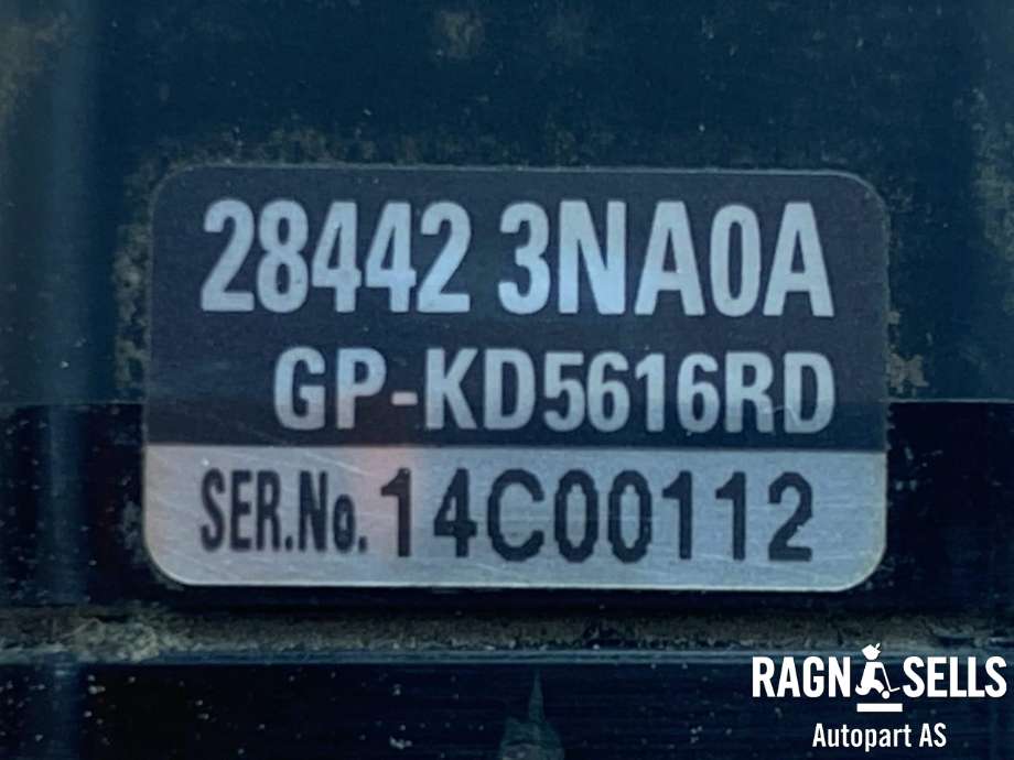 Kamera parkeringshjelp til Nissan Leaf 2011-2017 (Type I)  (284423NA0A|GPKD5616RD|14C00112)