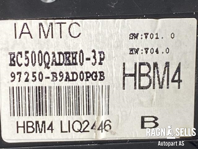 Varmeapparat betjening til Hyundai i10 2014-2018 (Type II)  (97250-B9AD0PGB|HBM4 LIQ2446|EC500QADKH0-3P)
