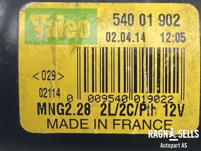 Viskermotor frontrute til Mercedes Citan 2012-2021 (W415) (W415) (VALEO|54526811|8200 409 692|54001902)