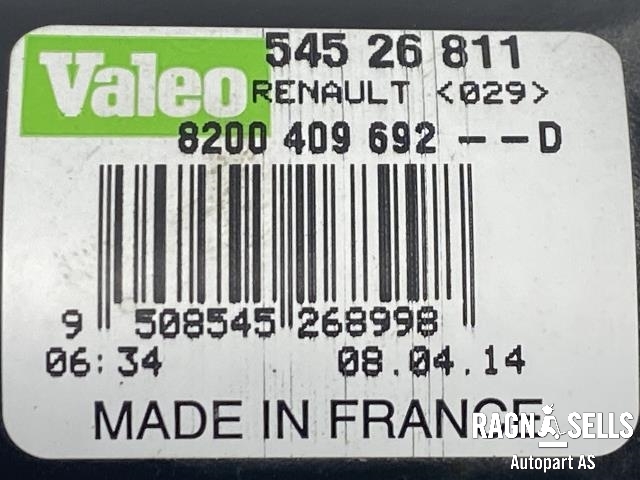 Viskermotor frontrute til Mercedes Citan 2012-2021 (W415) (W415) (VALEO|54526811|8200 409 692|54001902)