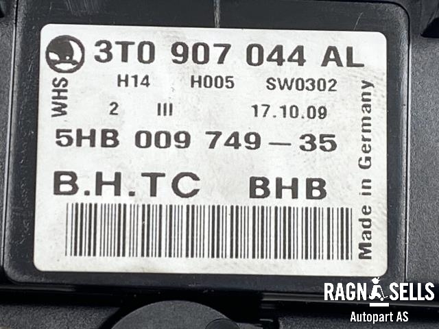Varmeapparat betjening til Škoda Superb 2008-2015 (Type II)  (3TO 907 044 AL|)