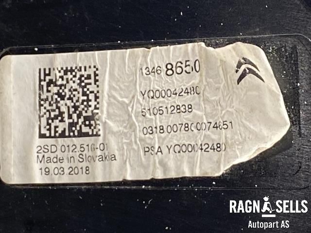 Baklykt venstre til Citroën C3, Aircross 2017-->>  (YQ 000 424 80|1346 86 50|0318007800074651)