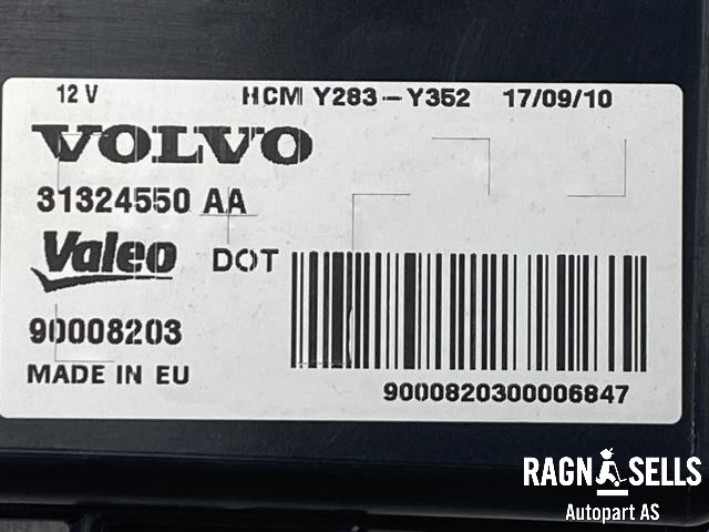 Styreenhet diverse til Volvo V60 2010-2013 (Type I, Fase 1)  (VALEO|31324550 AA|90008203|HCM Y283-Y352)