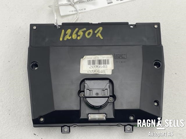 Varmeapparat betjening til Volvo V60 2010-2013 (Type I, Fase 1)  (30795265|)