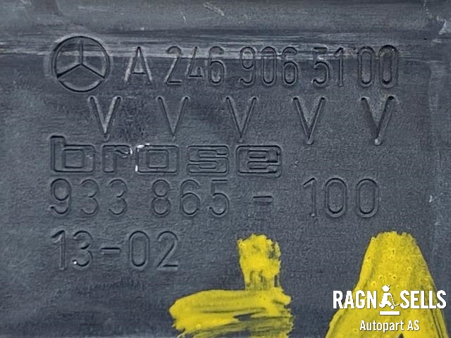 Ruteheis venstre foran til Mercedes B-Klasse 2011-2018 (W246) (W246) (BOSCH|0 130 822 690|A 246 906 51 00|)