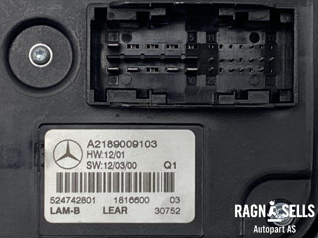 Styreenhet xenon/ballast til Mercedes B-Klasse 2011-2018 (W246) (W246) (A2189009103|2189009103|)