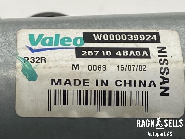 Viskermotor bakrute til Nissan X-Trail 2014-2022 (T32) (T32) (VALEO|28710 4BA0A|W000039924|)