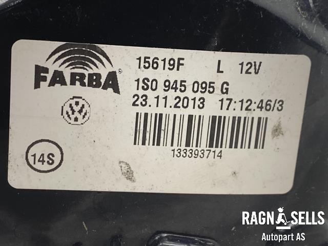 Baklykt venstre til VW Up 2012-2019  (FARBA|1SO 945 095|)