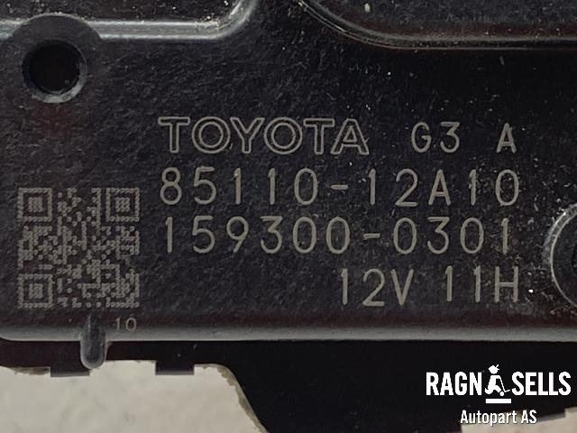 Viskermotor frontrute komplett m/overføring til Toyota Auris 2007-2010 (Type I, Fase 1)  (8511012A10|159300-0301|)