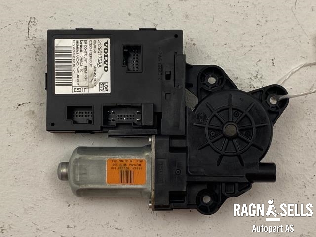 Ruteheis, kun motor, høyre foran til Volvo V50 2007-2012 (Fase 2)  (BROSE|31295234|976593-110|5WK 48 980K|31295175)