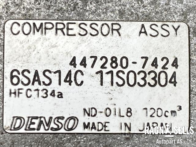 Aircondition kompressor til Mercedes B-Klasse 2011-2018 (W246) (W246) (DENSO|003 830 44 60|447280-7424|447160-6378)