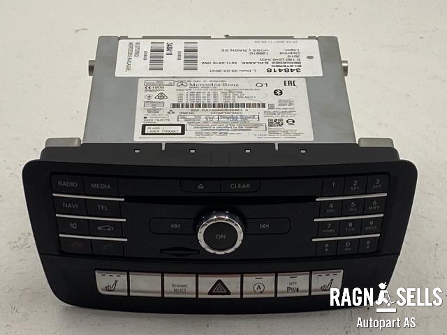 Bilstereo til Mercedes B-Klasse, 2011-2018 (W246) (W246) (PANASONIC|2423-13-5179)
