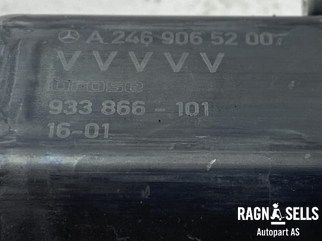 Ruteheis høyre foran til Mercedes B-Klasse 2011-2018 (W246) (W246) (BROSE|246 906 52 00|933 866-101|0 130 822 691)