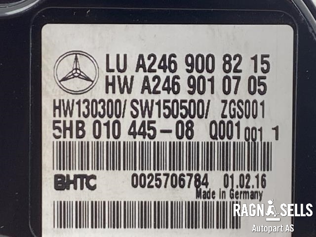 Varmeapparat betjening til Mercedes B-Klasse 2011-2018 (W246) (W246) (246 900 82 15|5HB 010 445-08|)