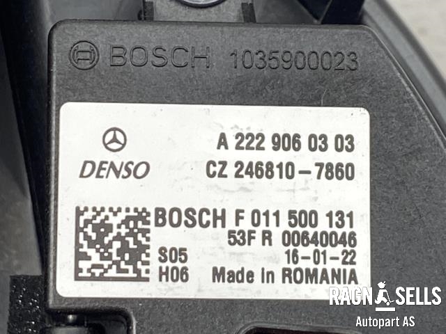 Varmeapparat motor til Mercedes B-Klasse 2011-2018 (W246) (W246) (DENSO|246 906 16 01|222 906 03 03|CZ116360-0756)