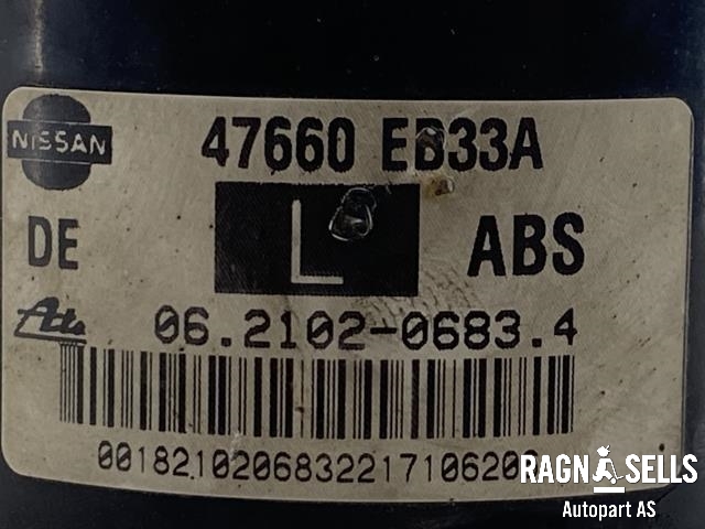 ABS sentral til Nissan Navara 2005-2010 (Fase 1) (D40) (D40) (ATE|47660 EB33A|00404911D0|06.2102-0683.4)