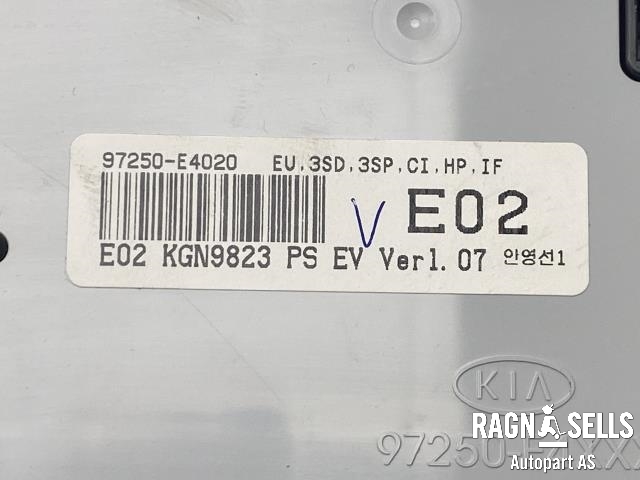 Varmeapparat betjening til Kia Soul 2014-2019 (Type II)  (97250-E4020|)