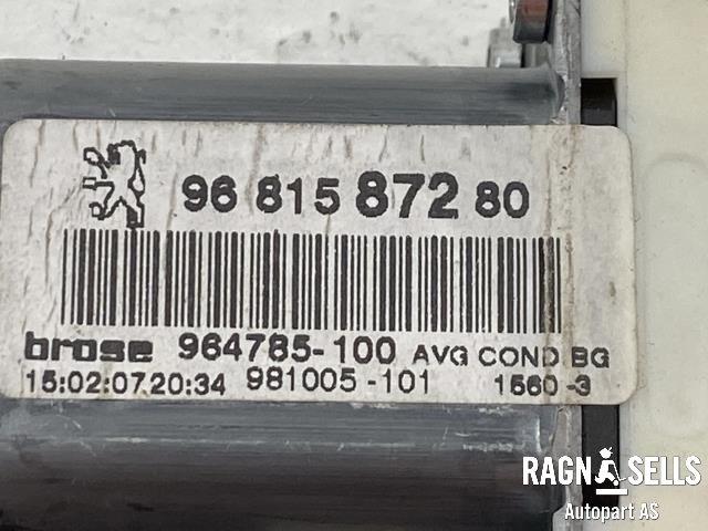Ruteheis venstre foran til Peugeot 307 2005-2008 (Fase 2) (BROSE|997832-101|9681587280|964785-100)