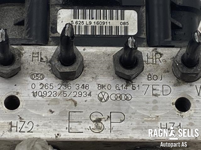 ABS sentral til Audi A4 2007-2014 (Type IV) (B8) (B8) (BOSCH|8K0 907 379 BF|8K0 614 51|0 265 236 348)