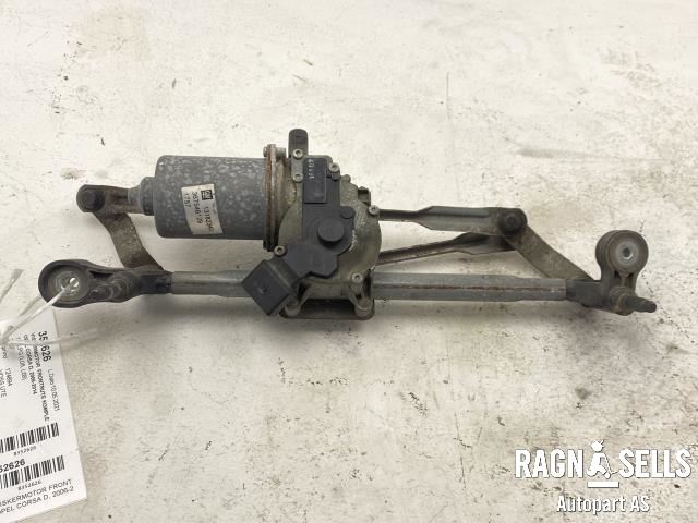 Viskermotor frontrute komplett m/overføring til Opel Corsa D 2006-2014  (1270814|367546129|13182340)