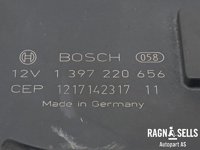 Viskermotor frontrute til VW Caddy 2010-2015 (Type III, Fase 2)  (BOSCH|1 397 220 656|1T1 955 199 A|)