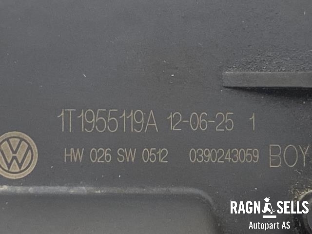 Viskermotor frontrute til VW Caddy 2010-2015 (Type III, Fase 2)  (BOSCH|1 397 220 656|1T1 955 199 A|)