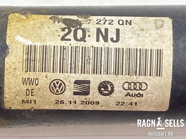 Drivaksel høyre foran, diesel/manuell til VW Passat 2005-2010 (B6) (B6) (1K0 407 272 QN|2Q NJ|)