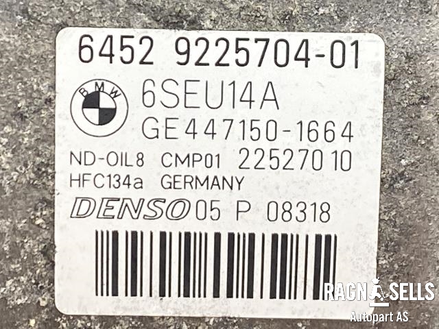 Aircondition kompressor til BMW X3 2010-2017 (F25) (F25) (DENSO|64 52 9 225 704|447150-1664|64 52 9 223 695|64529225704|64529330831|447150166)