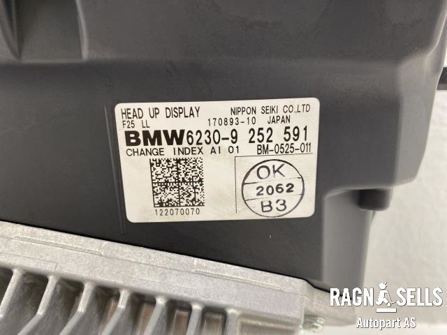 Instrument head-up display (HUD) til BMW X3 2010-2017 (F25) (F25) (62 30 9 252 591||170893-10)