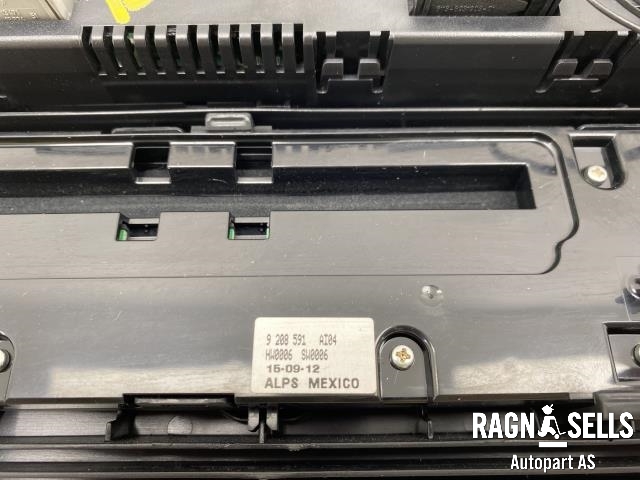 Varmeapparat betjening til BMW X3 2010-2017 (F25) (F25) (64 11 9 312 722|64 11 9 287 629|9208591)