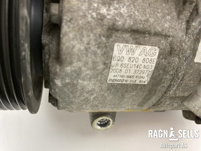 Aircondition kompressor til VW Polo 2005-2009 (Type IV, Fase 2)  (DENSO|6Q0820803Q|6Q0820808E|6Q0820808G|6Q0820808GX|6R0820803D|6R0820803F|)