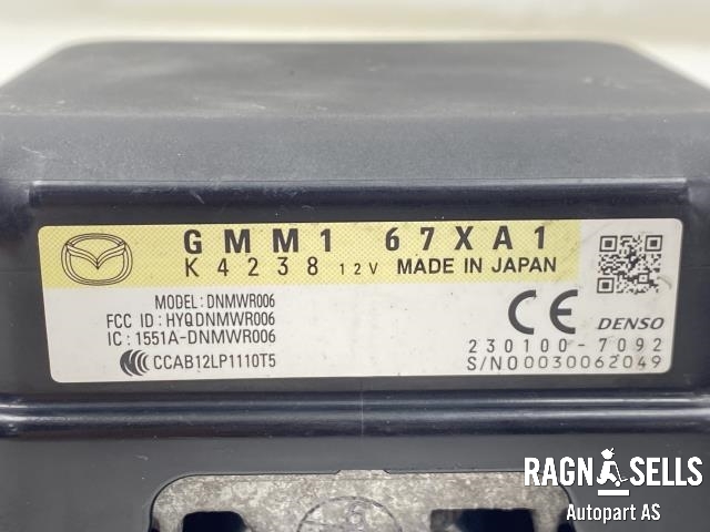 Sensor radar til Mazda CX-5 2012-2017 (Type I)  (230100-7092|GMM1 67XA1|)