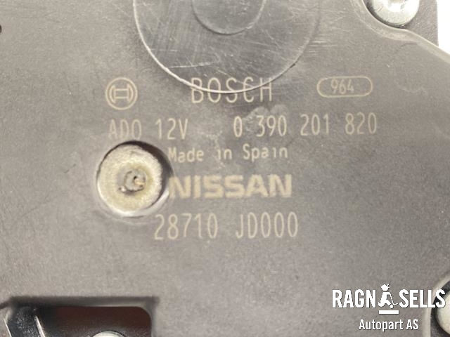 Viskermotor bakrute til Nissan Qashqai 2010-2014 (Type I, Fase 2)  (28710JD000|0 390 201 820|)