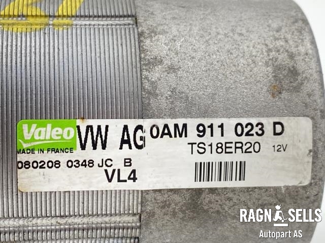 Starter diesel til VW Golf, Plus/Cross 2005-2009 (Fase 1)  (0AM911023D|0AM911023DX|0AM911023Q|)